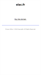 Mobile Screenshot of elac.fr