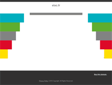 Tablet Screenshot of elac.fr