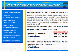 Tablet Screenshot of mathtutor.elac.org